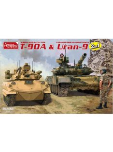 Amusing Hobby - 1:35 Russian Main Battle Tank T-90A & Uran-9