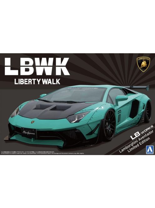 Aoshima - LB WORKS LAMBORGHINI AVENTADOR LIMITED EDITION VER. 2