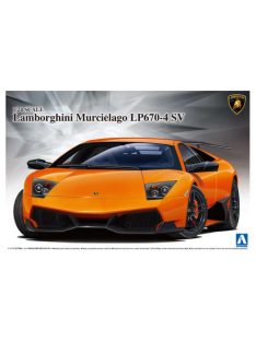 Aoshima - Lamborghini Murcielago LP670-4, plastic modelkit