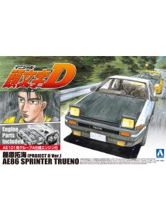   Aoshima - Toyota Fujiwara Takumi Ae86 Sprinter Trueno (Project-D Ver)