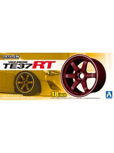 Aoshima - Volk Racing TE37 RT wheel and tyres set