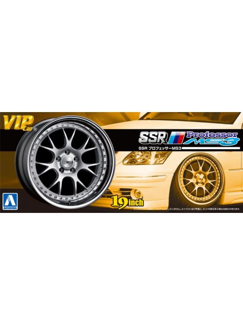 Aoshima - SSR Professor Ms3 wheel and tyres set