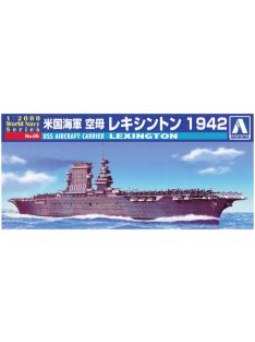   Aoshima - 1/2000 USS Aircraft Carrier Lexington, plastic modelkit