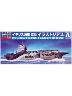   Aoshima - 1/2000 HMS Aircraft Carrier Illustrious, plastic modelkit