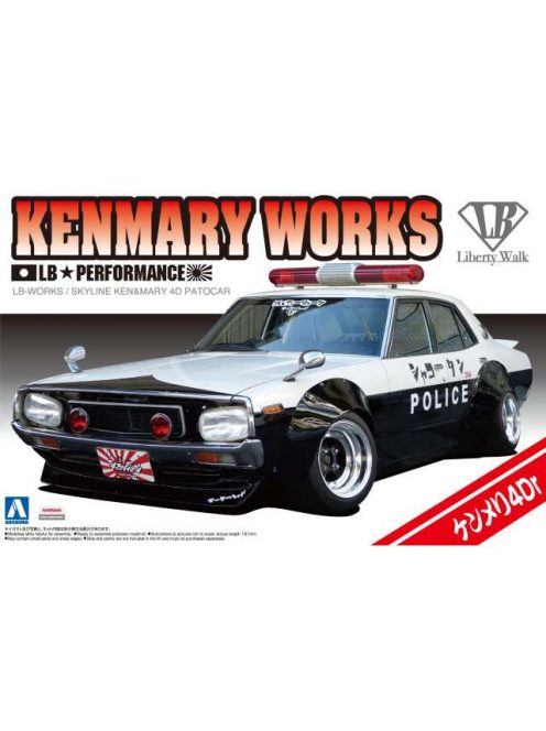 Aoshima - Lb Works Ken Mary 4Dr Patrol Car