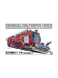   Aoshima - Chemical Fire Pumper Truck Osaka Municipal Fire Department