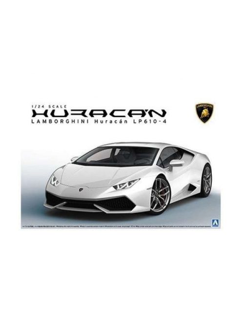 Aoshima - 1/24 Lamborghini Huracan LP610-4, plastic modelkits