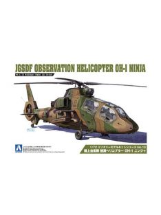   Aoshima - 1/72 JGSDF Observation Helicopter OH-1 Ninja, plastic modelkit