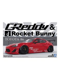   Aoshima - Toyota 86 ZN6 Greddy & Rocket Bunny Enkei Version 2012