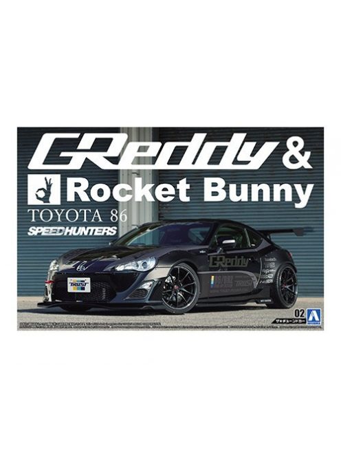 Aoshima - Toyota 86 ZN6 Greddy & Rocket Bunny Volk Racing Version 2012