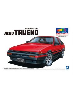 Aoshima - Toyota Ae86 Trueno 1983 Red Black