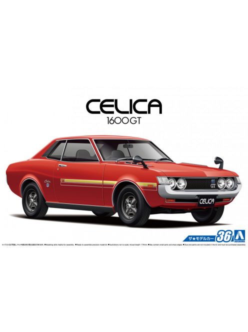 Aoshima - Toyota TA22 Celica 1600 GT 1972