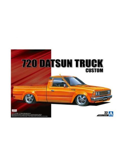 Aoshima - 1982 Nissan Datsun Truck Custom, plastic modelkit