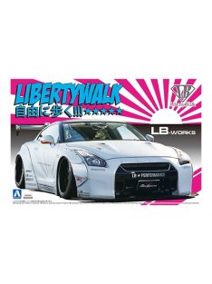 Aoshima - 1/24 LB Works R35 GT-R ver. 2, plastic modelkit