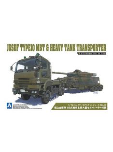 Aoshima - JGSDF TYPE10 MBT Heavy Semi Track Trailer