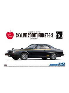 Aoshima - Nissan KHGC211 Skyline HT2000TURBO GT-E S '81