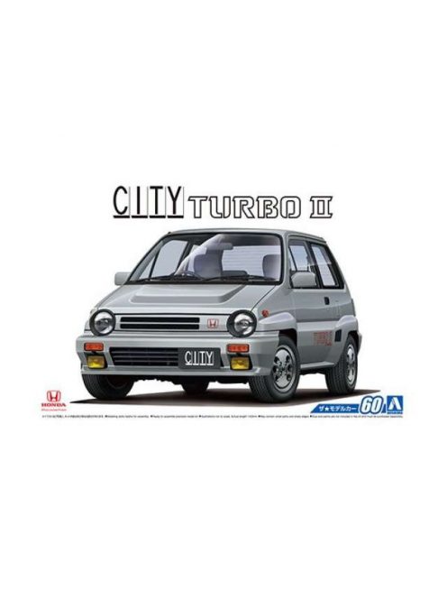 Aoshima - 1/24 Honda City Turbo II, plastic modelkit