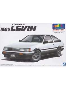   Aoshima - 1/24 1983 Toyota AE86 Levin pre-painted plastic modelkit