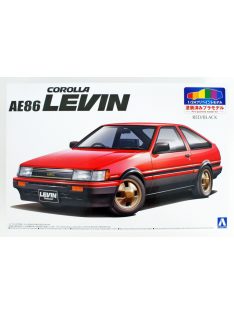   Aoshima - 1/24 1983 Toyota AE86 Levin pre-painted plastic modelkit