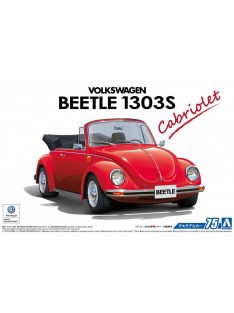   Aoshima - 1975 Volkswagen 15ADK Beetle 1303S Cabriolet, plastic modelkit