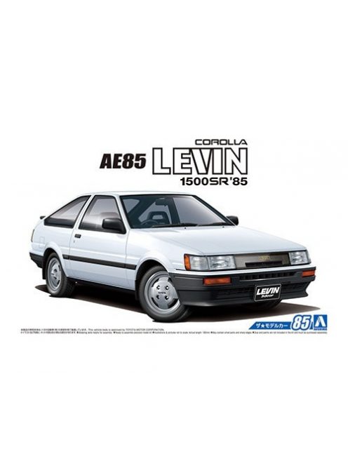 Aoshima - Toyota AE85 Corolla Levin 1500SR '85