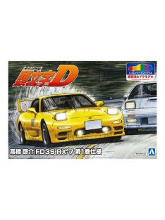   Aoshima - Mazda Initial D Takahashi Keisuke Fd3S Rx-7 Comics Vol.1 Version