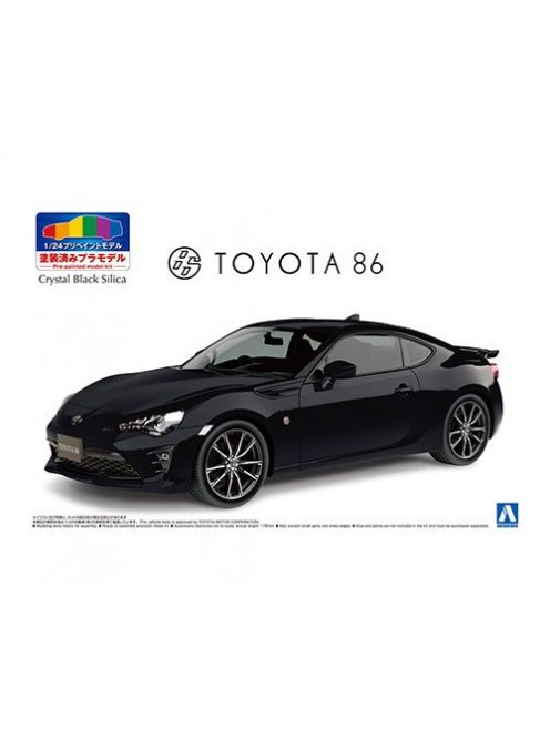 Aoshima - Toyota Zn6 Toyota86 2016 Crystal Black Silica