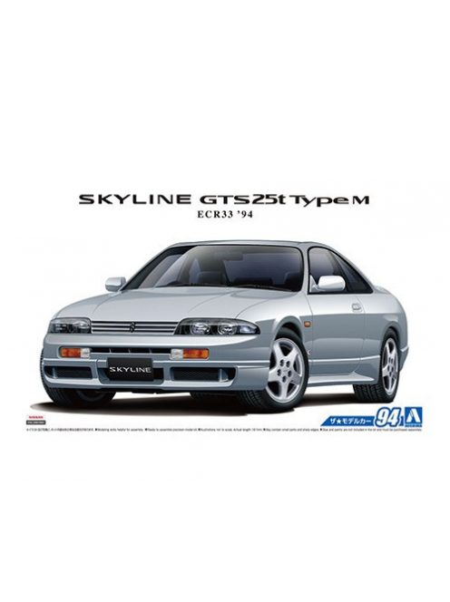 Aoshima - Nissan ECR33 Skyline GTS25T Type M 1994