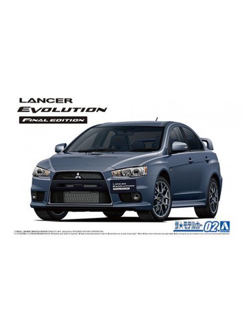 Aoshima - Mitsubishi Cz4A Lancer Evolution X Final Edition 2015