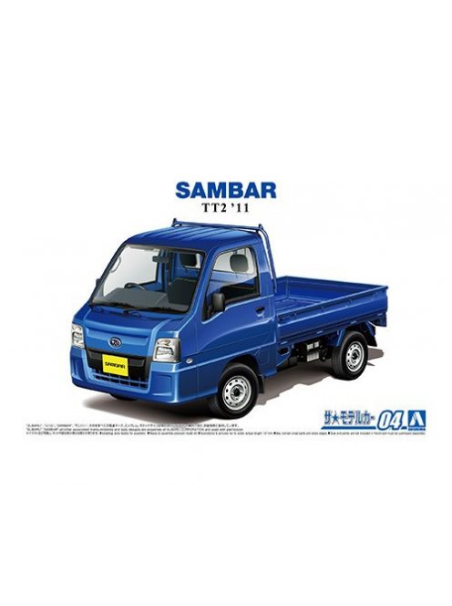 Aoshima - Subaru TT2 Sambar WR Blue Limited 2011