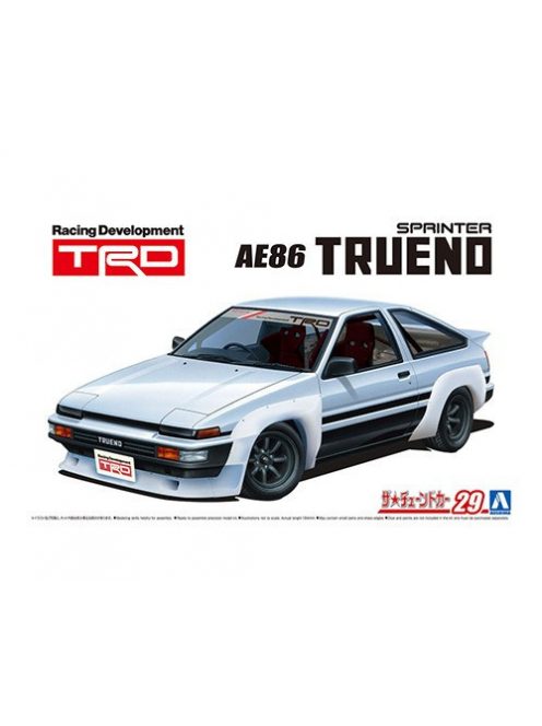 Aoshima - Trd Ae86 Trueno N2 '85 (Toyota)