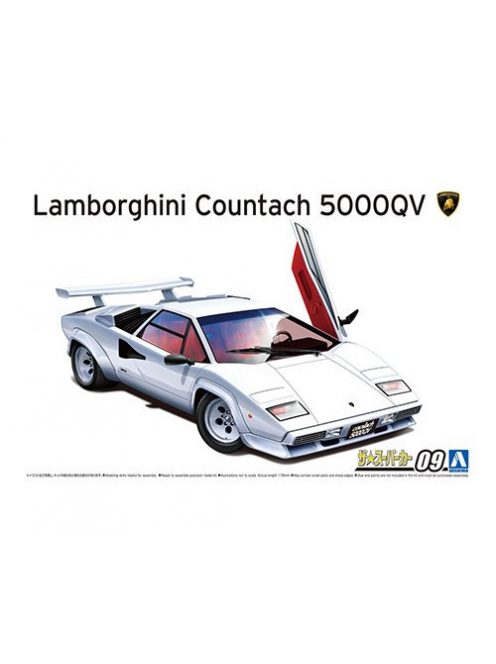 Aoshima - '85 Lamborghini Countach 5000Qv