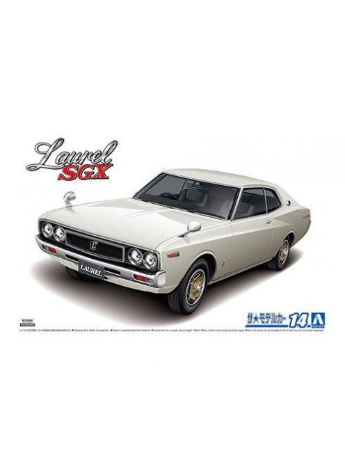 Aoshima - Nissan Khc130 Laurel Ht 2000Sgx '72