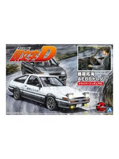   Aoshima - Fujiwara Takumi Ae86 Trueno (Project-D Ver.) With Figure