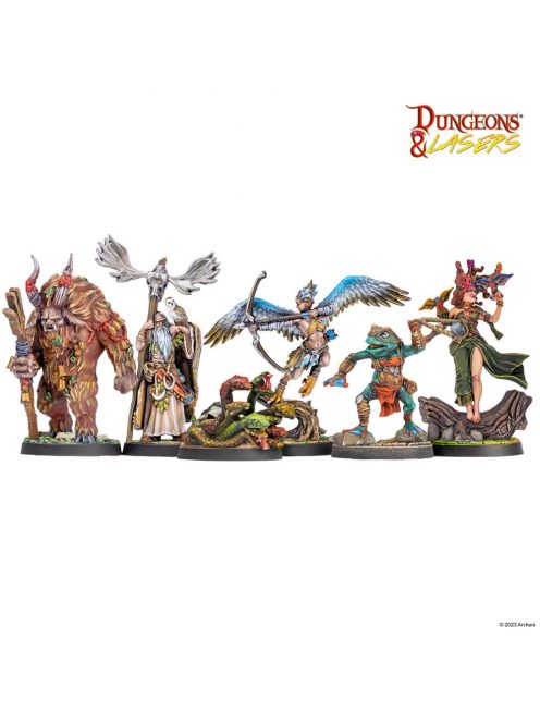 Archon Studio - Dungeons & Lasers Miniatures: FANTASY MINIATURES SET