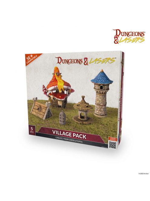 Archon Studio - Dungeons & Lasers Expansion Set: VILLAGE PACK