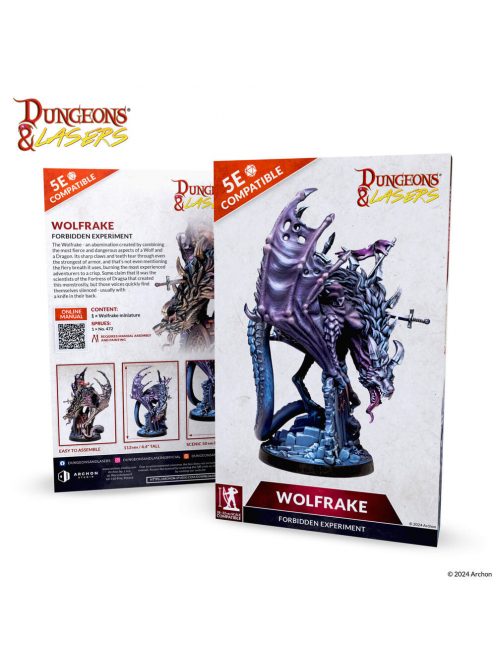 Archon Studio - Dungeons & Lasers Miniatures: DEUSLAIR: WOLFRAKE