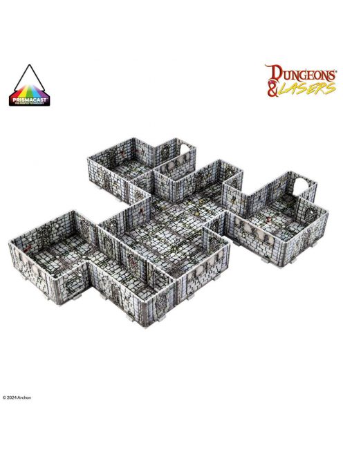 Archon Studio - Dungeons & Lasers FANTASY DUNGEON: PRE-PAINTED