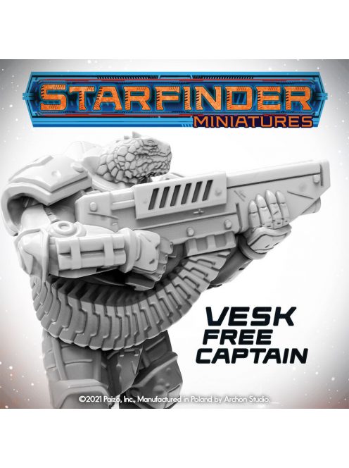 Archon Studio - Masters of the Universe Miniatures: VESK FREE CAPTAIN