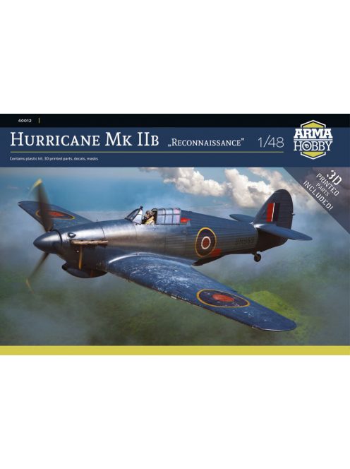 Arma Hobby - Hawker Hurricane Mk IIb Reconnaissance  1/48