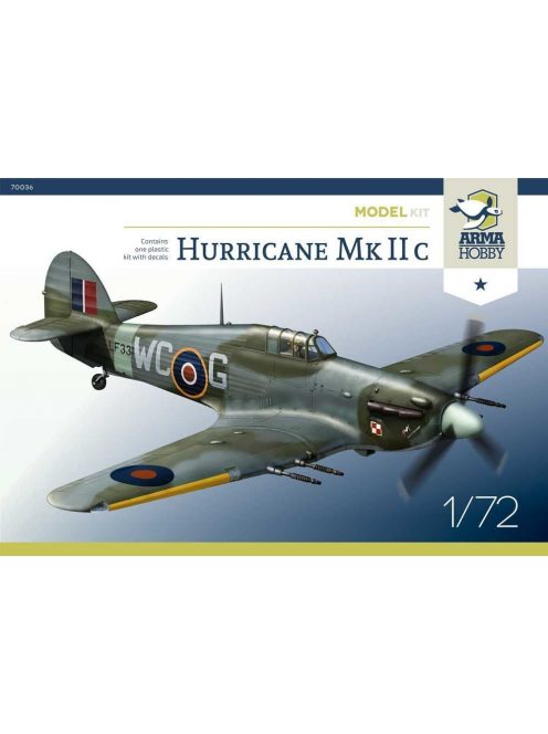 Arma Hobby - Hurricane Mk IIc Model Kit