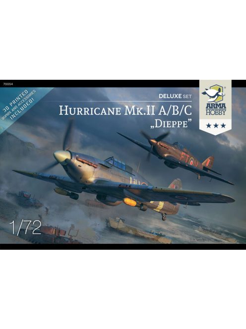 Arma Hobby - Hurricane Mk II a/b/c Dieppe Deluxe Set    31,49