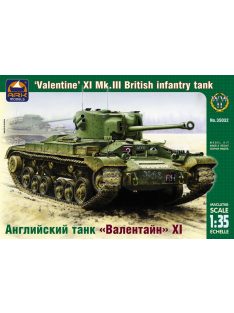 Ark Models - Valentine XI Mk. III British Infantry Tank