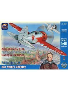   Ark Models - Polikarpov I-16 Russian Fighter Ace Valery Chkalov