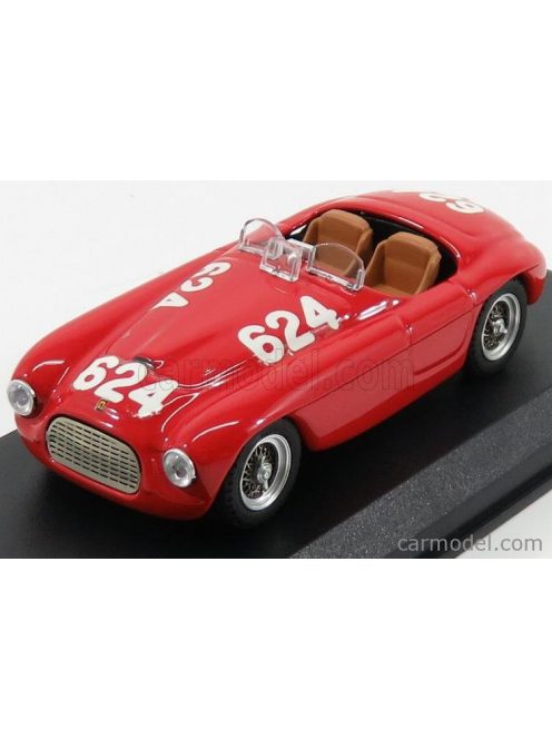 Art-Model - Ferrari 166Mm 2.0L V12 Spider N 624 Winner Mille Miglia 1949 C.Biondetti - E.Salani Red