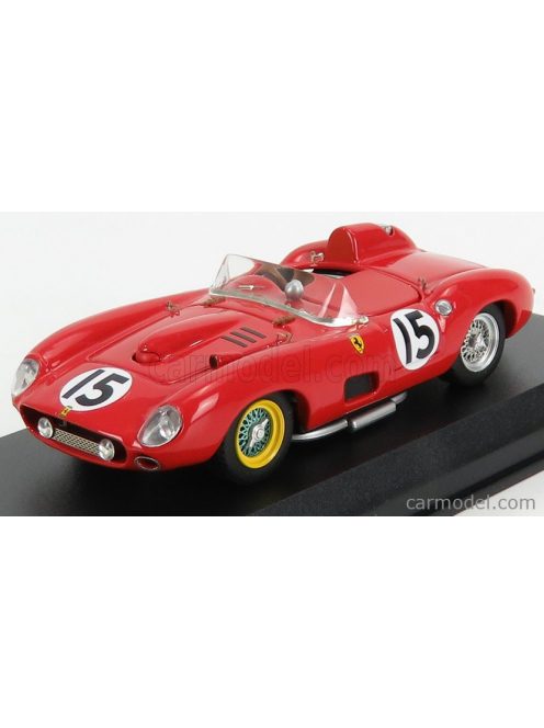 Art-Model - Ferrari 290S Spider Ch.0656 N 15 12H Sebring 1957 Gregory - Brero Red