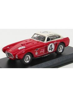   Art-Model - FERRARI 340 MEXICO ch.0222 VIGNALE COUPE N 4 CARRERA PANAMERICANA 1953 P.HILL - R.GINTHER RED WHITE