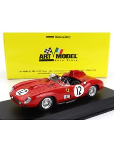   Art-Model - FERRARI 315S SPIDER N 12 12h SEBRING 1957 ALFONSO DE PORTAGO - LUIGI MUSSO RED