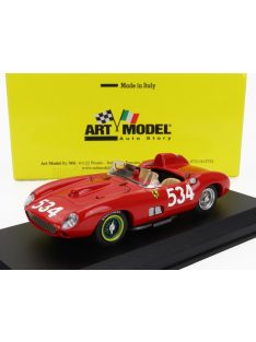   Art-Model - FERRARI 335S SPIDER TEAM SCUDERIA FERRARI N 534 MILLE MIGLIA 1957 PETER COLLINS - LOUIS KLEMENTASKI RED