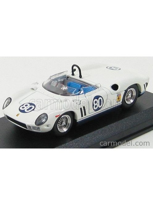 Art-Model - Ferrari 365P Spider N 80 Bridgehampton 1964 L.Scarfiotti White